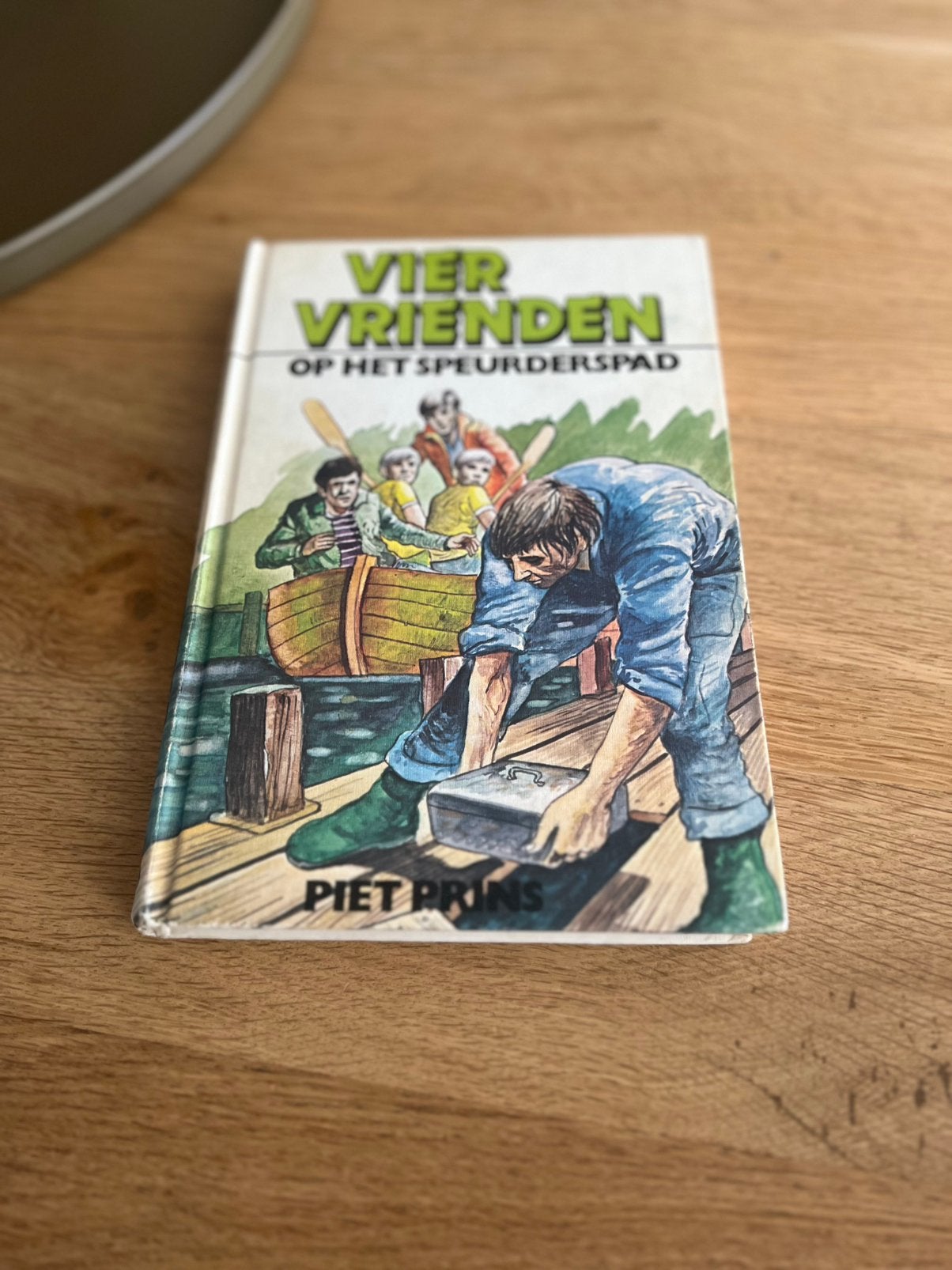 Vier Vrienden op het Speurderspad - Piet Prins, Ophalen of Verzenden, Gelezen, Fictie