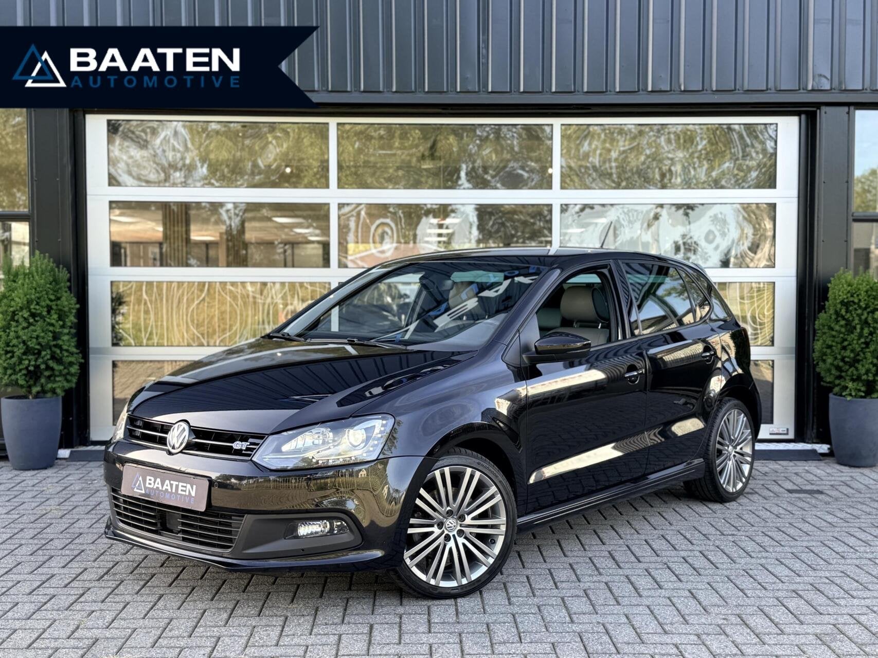 Volkswagen Polo 1.4 TSI BlueGT |LED|Adap Cruise|DAB|Navi|Cli, Voorwielaandrijving, 4 cilinders, 150 pk, Zwart