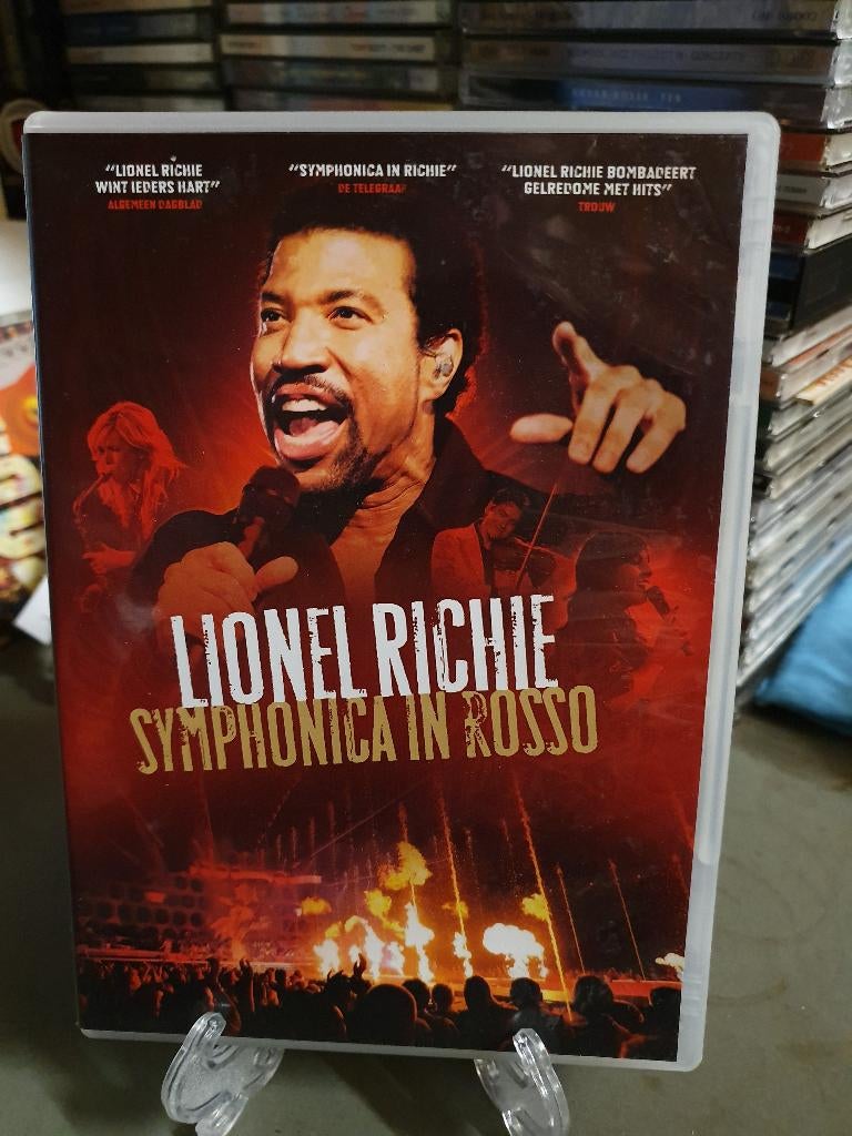 Symphonica in rosso Lionel Richie DVD, Alle leeftijden, Ophalen, Zo goed als nieuw