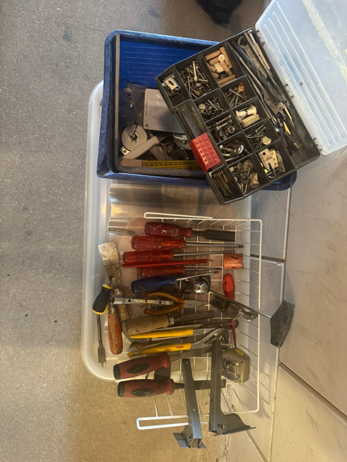 Timmer gereedschap, Ophalen, Gebruikt
