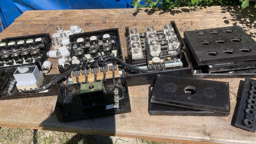 meterkast met 8 groepen  en 3 fase, Doe-het-zelf en Verbouw, Elektra en Kabels, Ophalen of Verzenden, Gebruikt, Overige typen