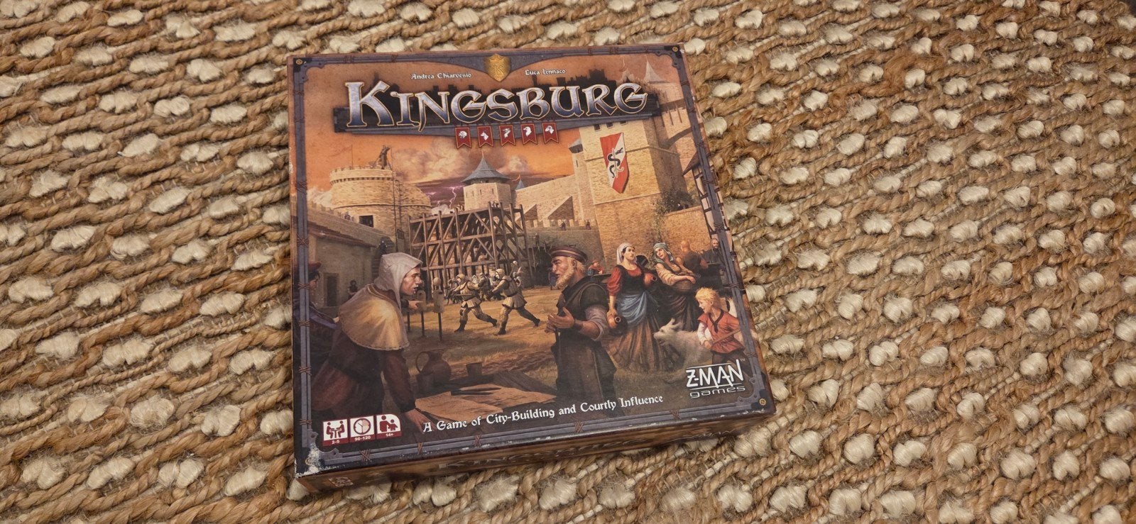 Kingsburg Bordspel, Ophalen of Verzenden, Zo goed als nieuw