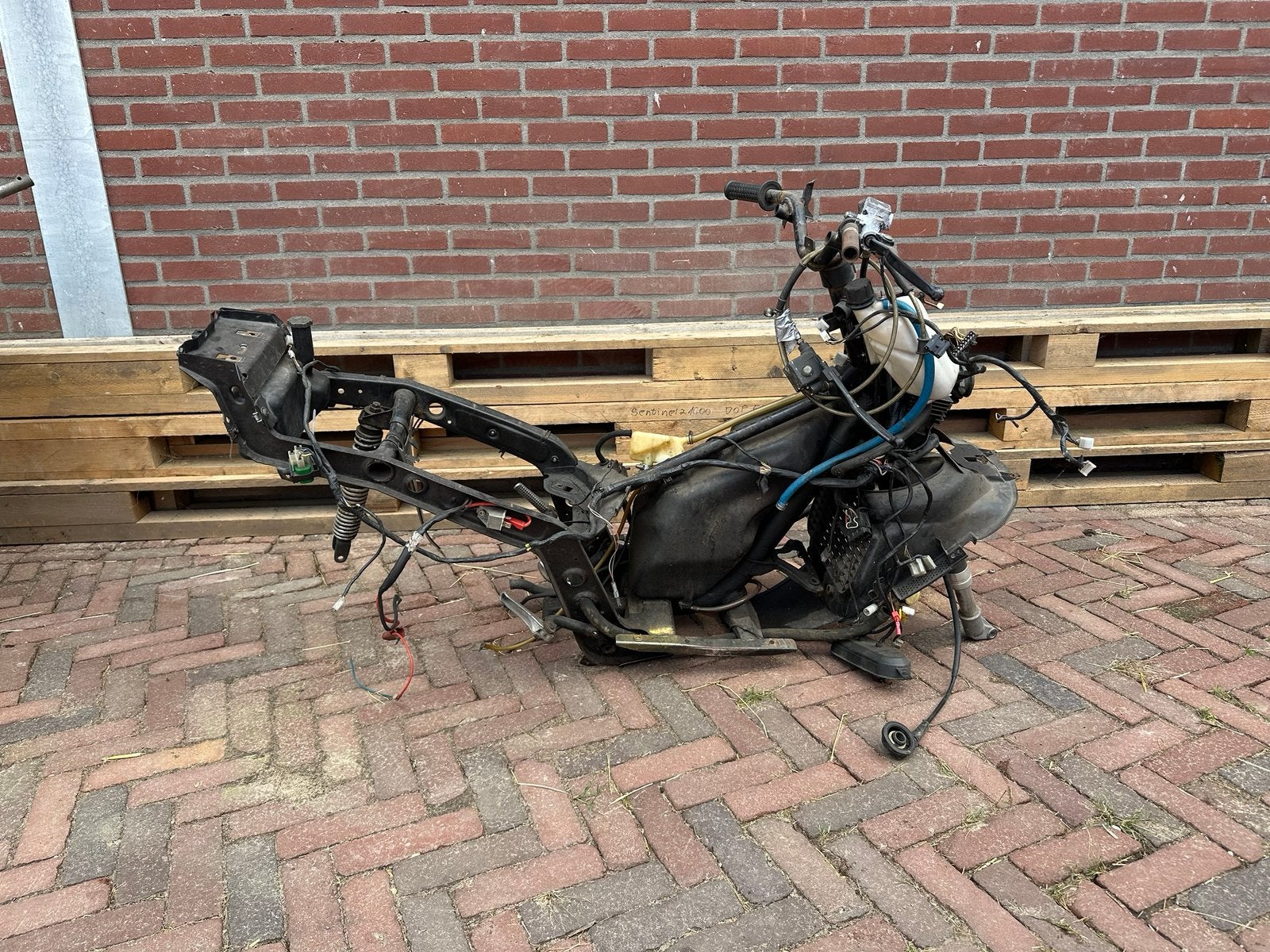 Gilera runner brom frame met wok 2005, Fietsen en Brommers, Ophalen of Verzenden, Zo goed als nieuw, Overige typen