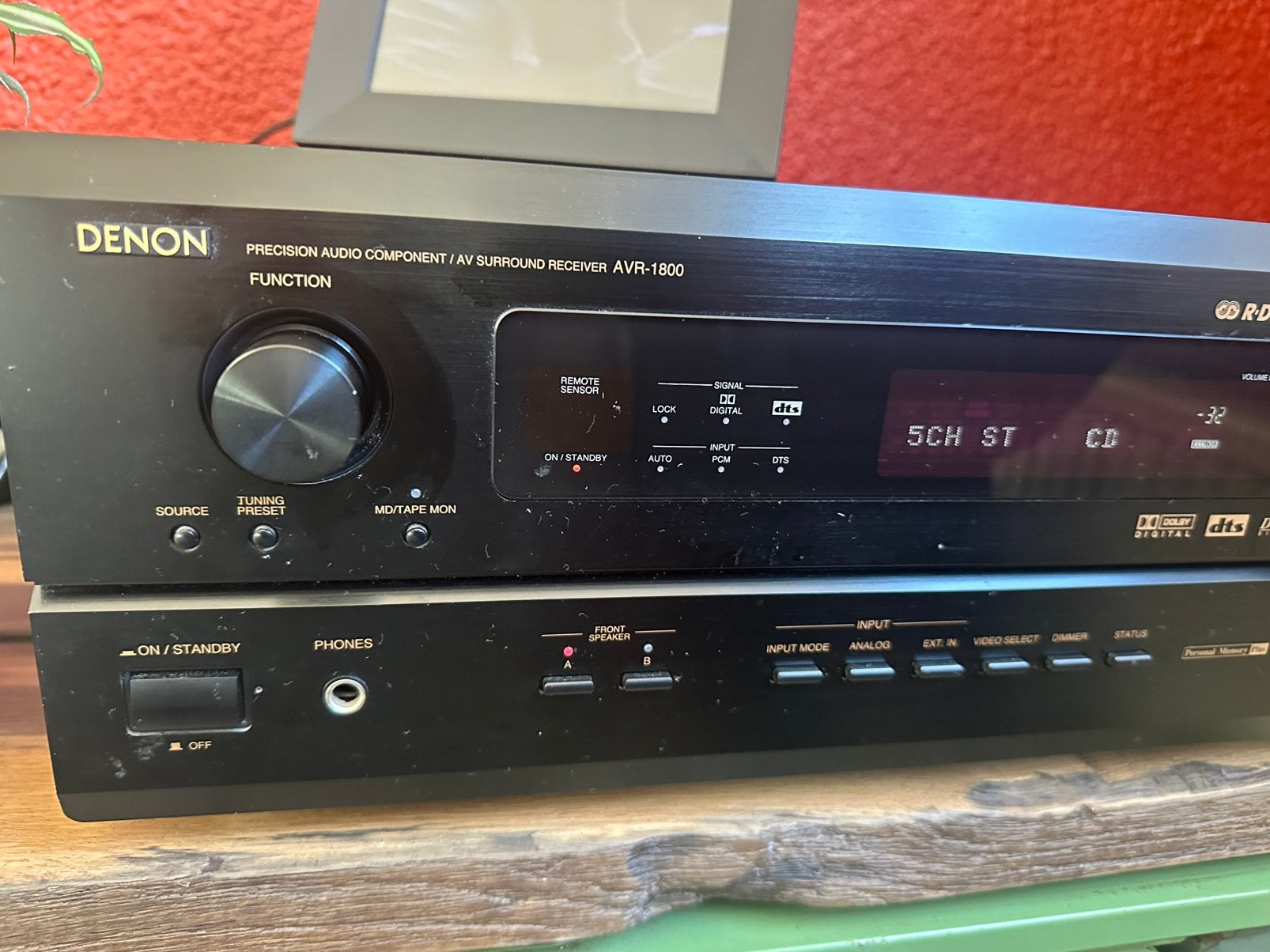 Denon AVR 1800, Ophalen, Denon, Zo goed als nieuw, 60 tot 120 watt