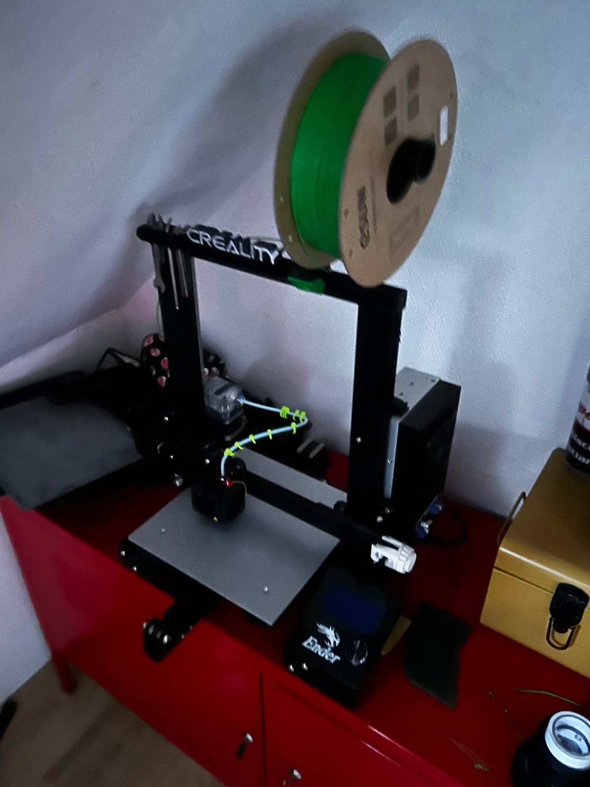 Ender 3 pro, Ophalen, Gebruikt, Filament