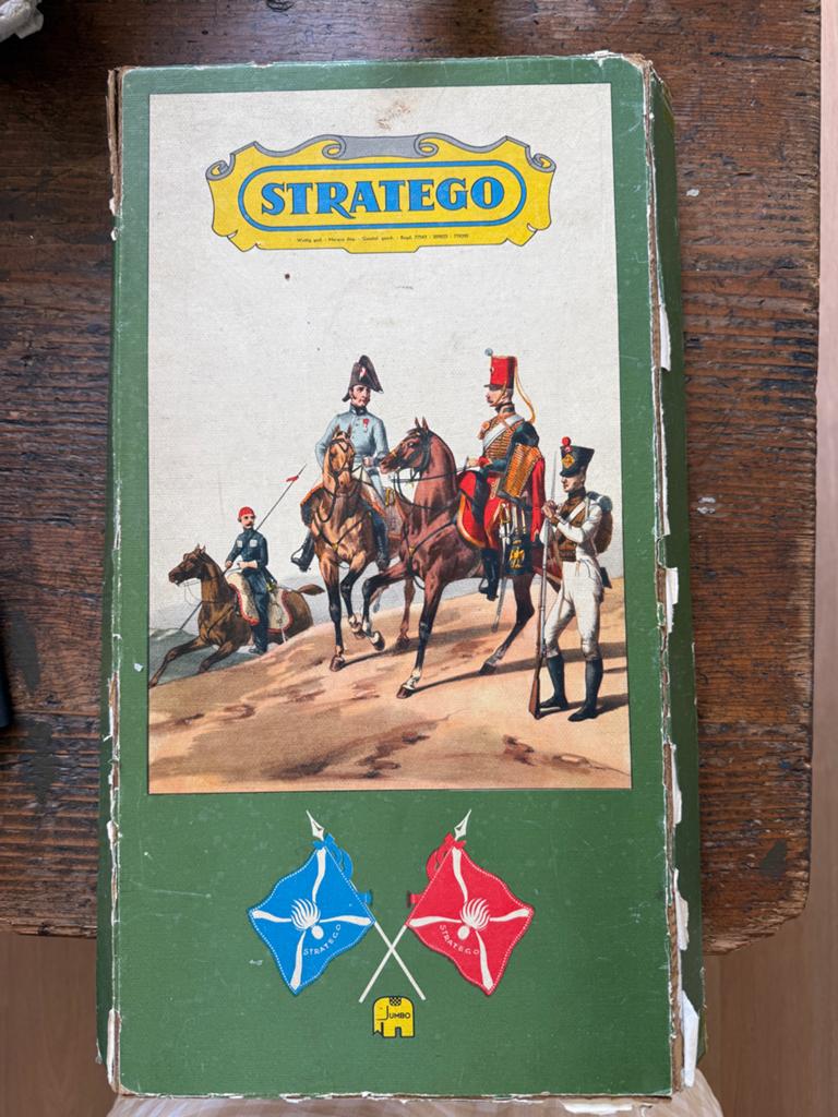 Vintage Stratego Bordspel - Klassieke Editie, Een of twee spelers, Ophalen, Gebruikt