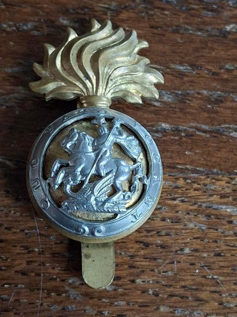 Petembleem Royal Northumberland Fusiliers, Ophalen of Verzenden, Landmacht, Engeland, Embleem of Badge