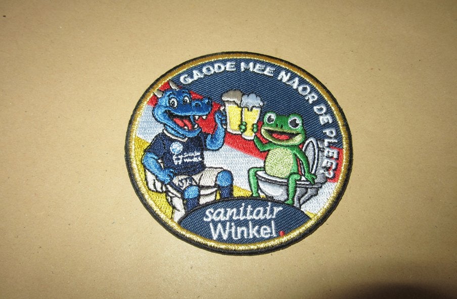 Oeteldonk embleem gaode mee naor de plee?sanitair winkel, Verzenden, Nieuw, Shirt