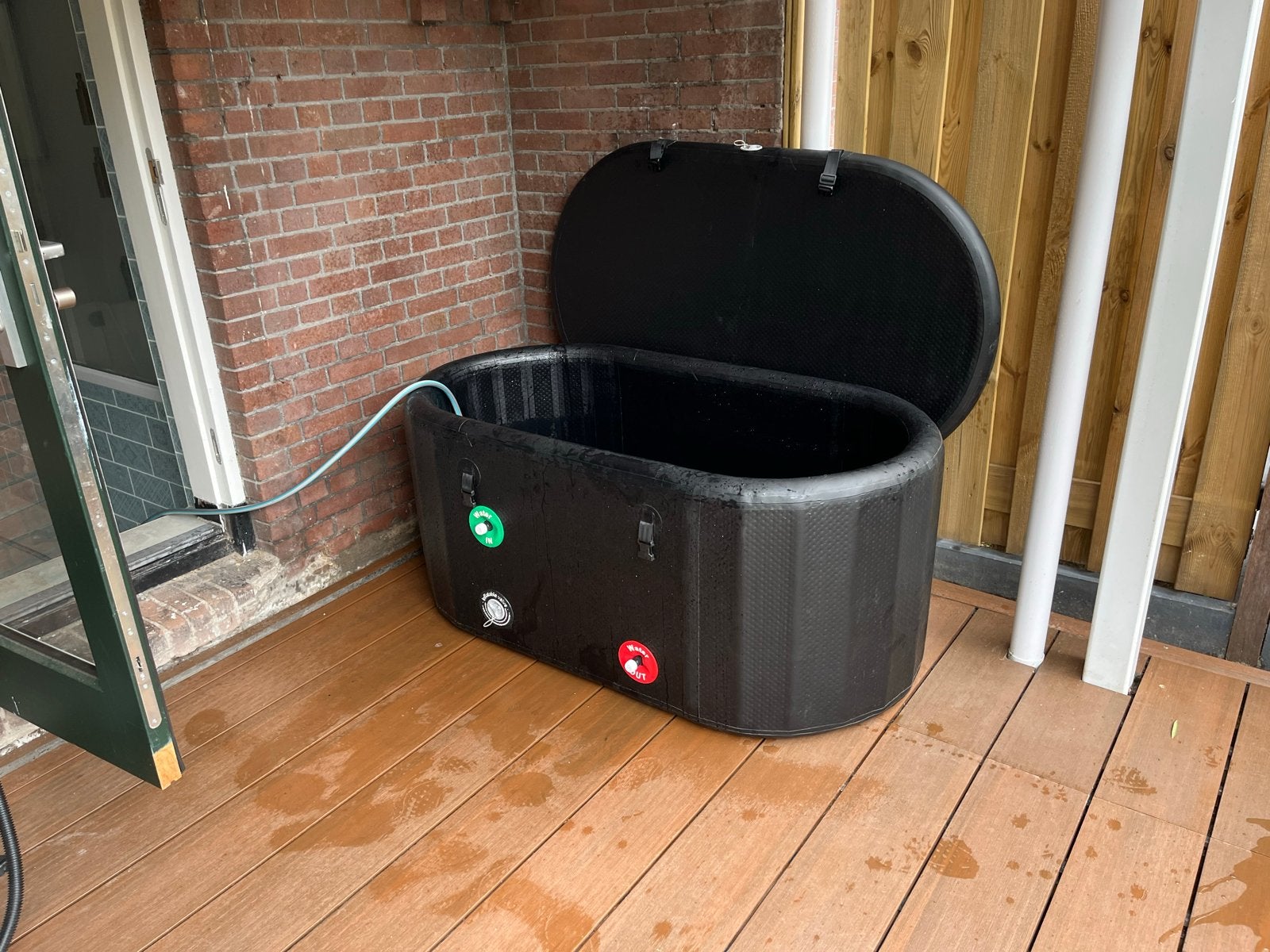 Opblaasbaar IJsbad XL - Zo goed als nieuw, Ophalen of Verzenden, Zo goed als nieuw, Pomp, Opblaasbaar