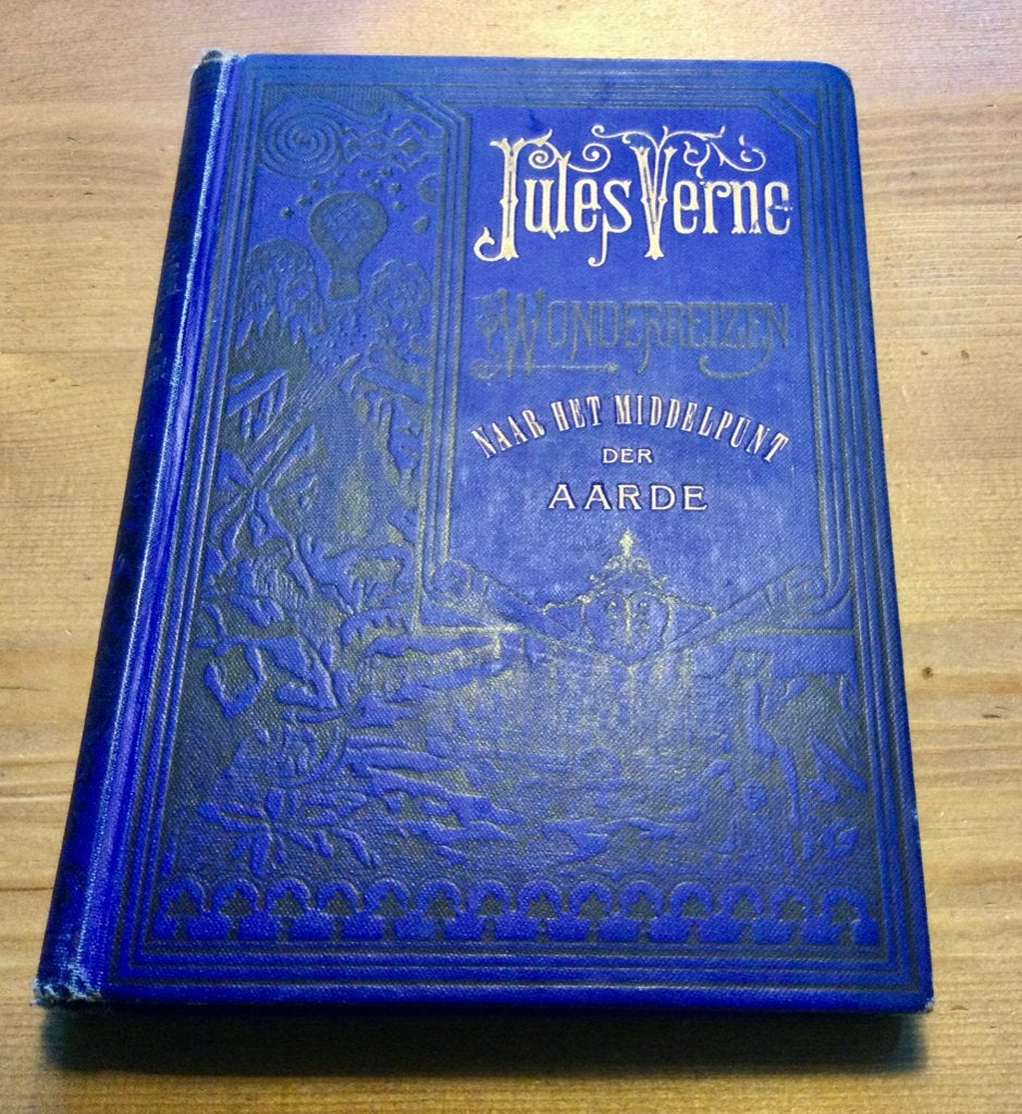Jules Verne - Naar het Middelpunt der Aarde (1919), Ophalen of Verzenden, Gelezen, Jules Verne