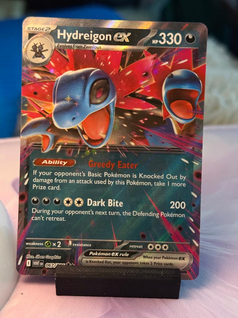 Pokemon hydreigon ex 67/86, Verzenden, Nieuw, Losse kaart, Foil