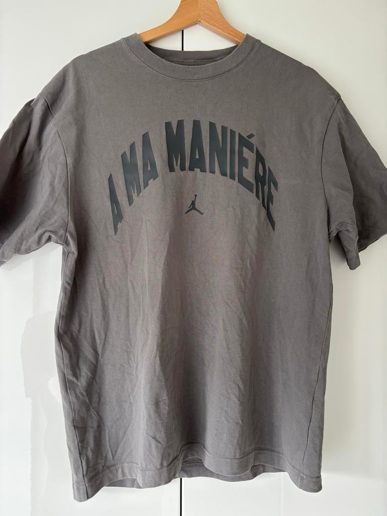 Nike - Jordan - A ma Maniére T-shirt Maat M, Ophalen of Verzenden, Zo goed als nieuw, Maat 48/50 (M), Grijs