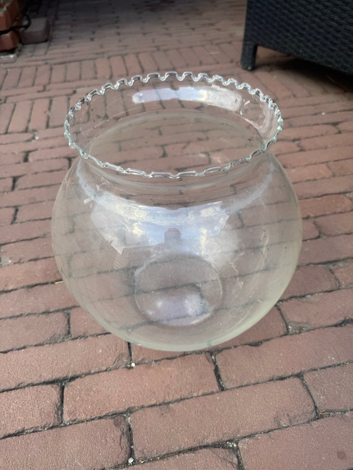 Glazen vaas/kom voor terrarium of decoratie, Ophalen