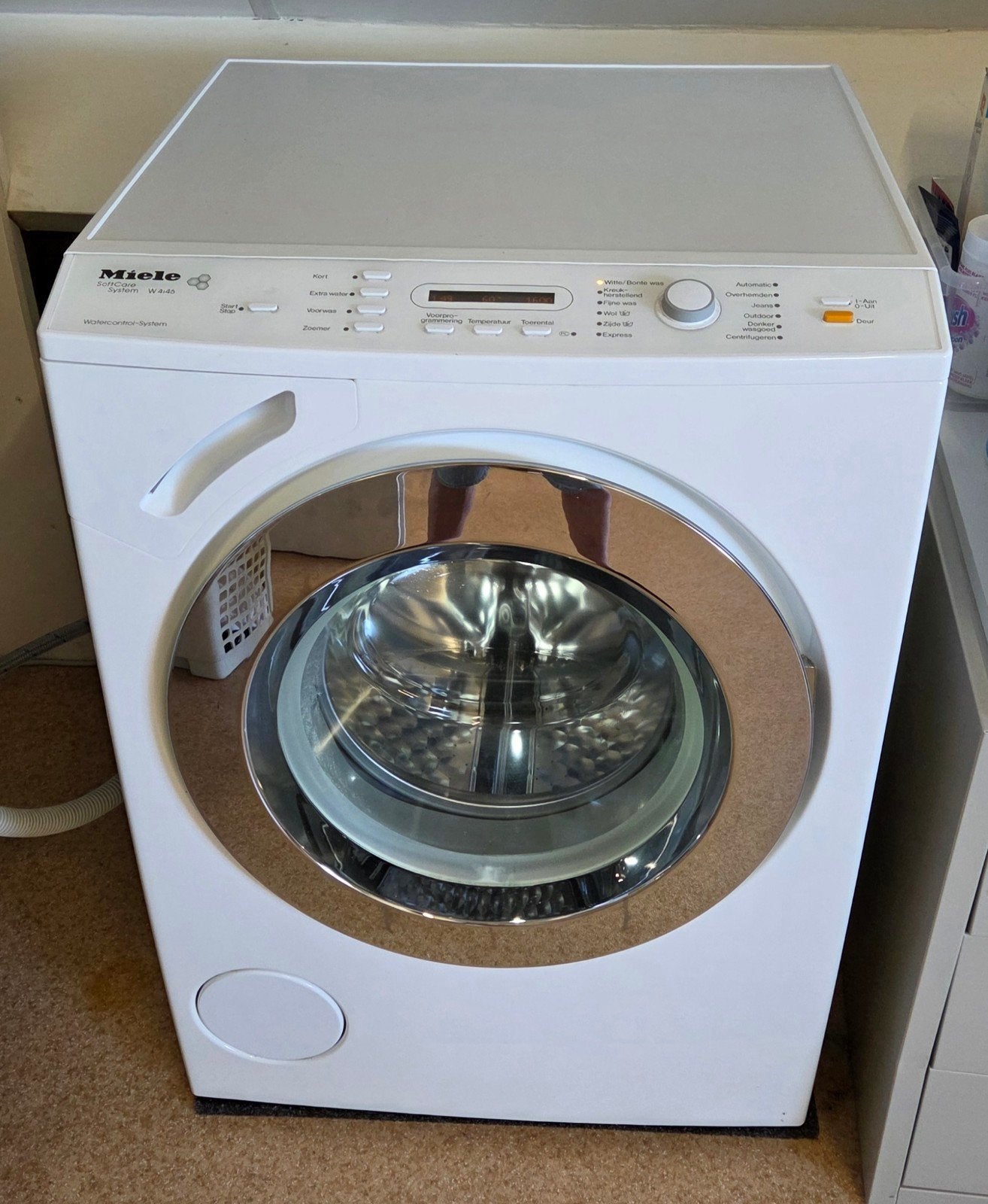 Miele SoftCare System W 4146 Wasmachine, Witgoed en Apparatuur, Wasmachines, Ophalen, 6 tot 8 kg, Voorlader, 85 tot 90 cm