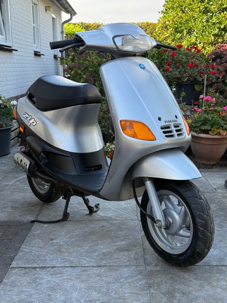 ⭐️Piaggio zip type 2 takt 50cc Brom zilvergrijs 6555 Km⭐️