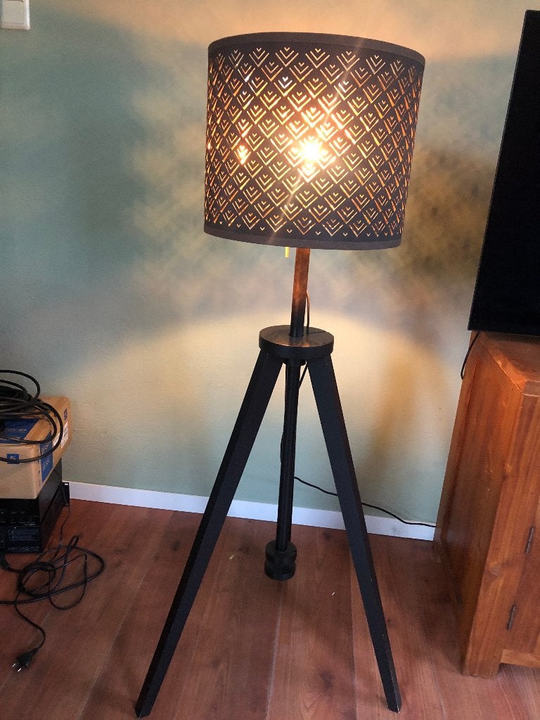 staande lamp ikea, Huis en Inrichting, Lampen | Vloerlampen, Ophalen, Zo goed als nieuw, 150 tot 200 cm