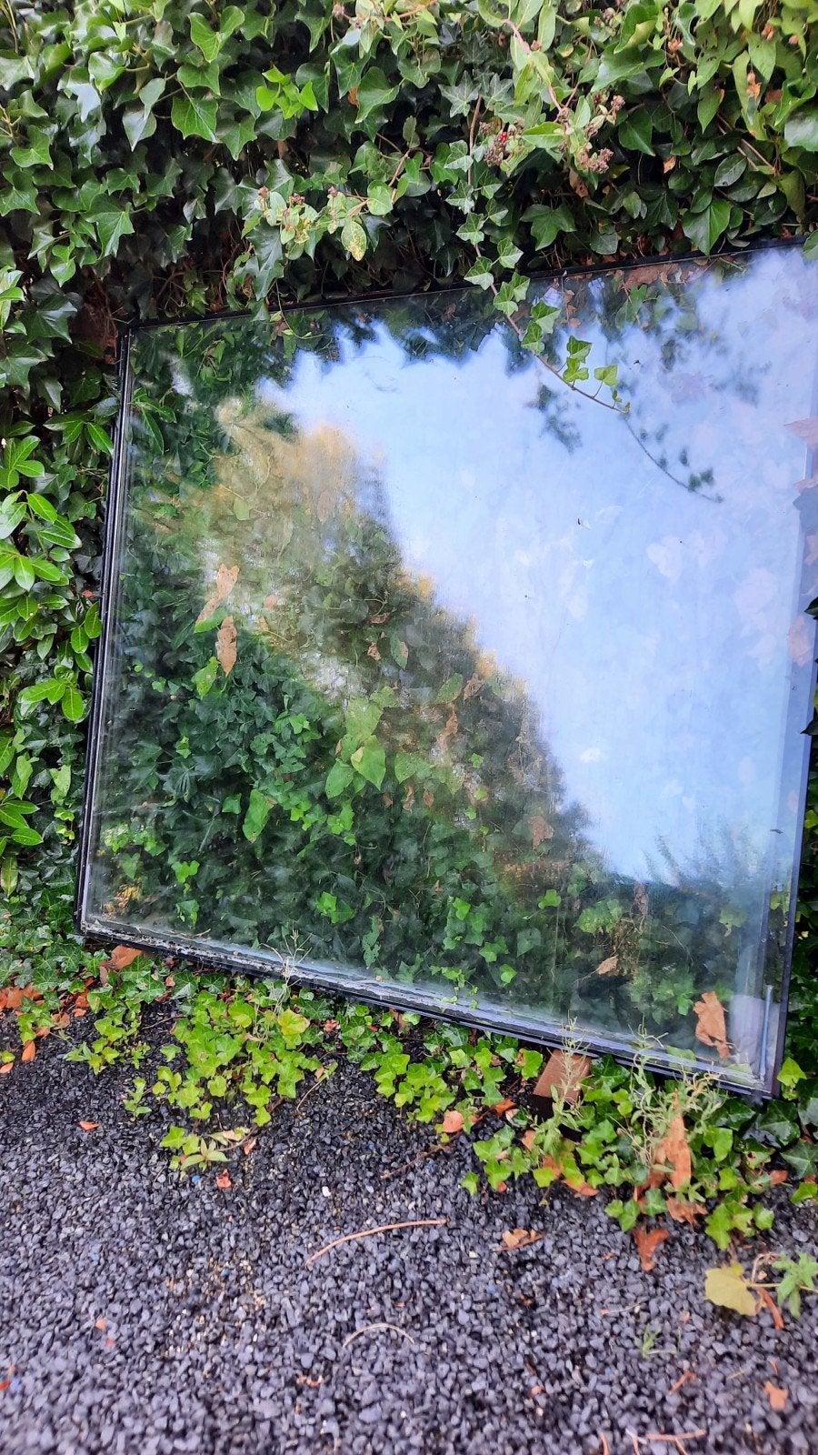Grote glasplaat, dubbelglas, Ophalen of Verzenden, Gebruikt
