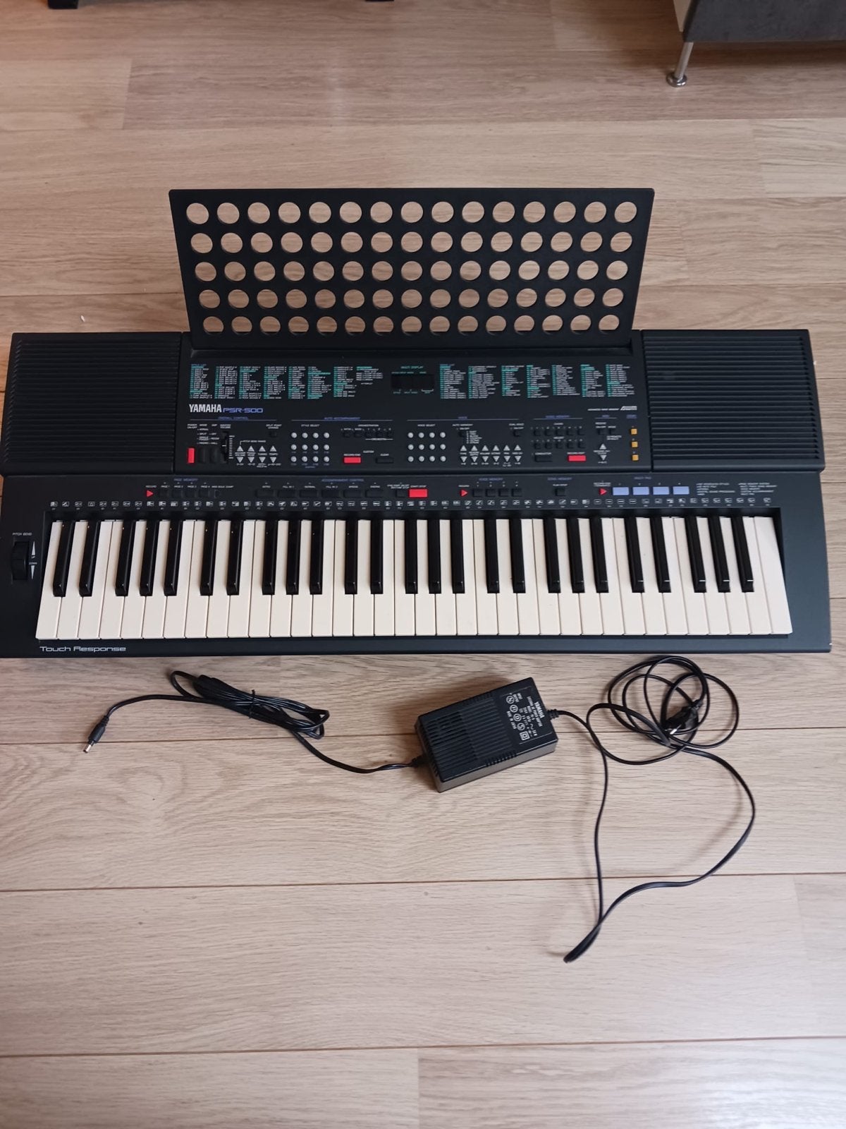 Yamaha Portatone PSR-500 Keyboard met accessoires, Muziek en Instrumenten, Ophalen, Yamaha, Aanslaggevoelig, 61 toetsen