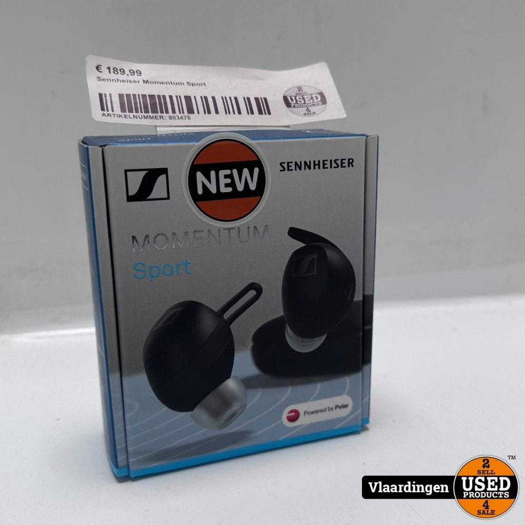 Sennheiser Momentum Sport | Met Garantie, Sennheiser, Gebruikt, https://www.sennheiser.com/global-contact, Am Labor 1, 30900 Wedemark, Duitsland
