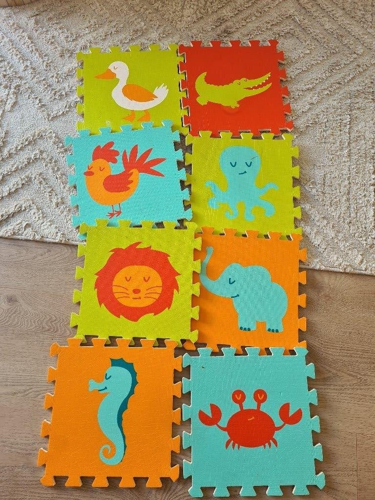 Puzzel dieren groot, Ophalen, Zo goed als nieuw, Overige typen