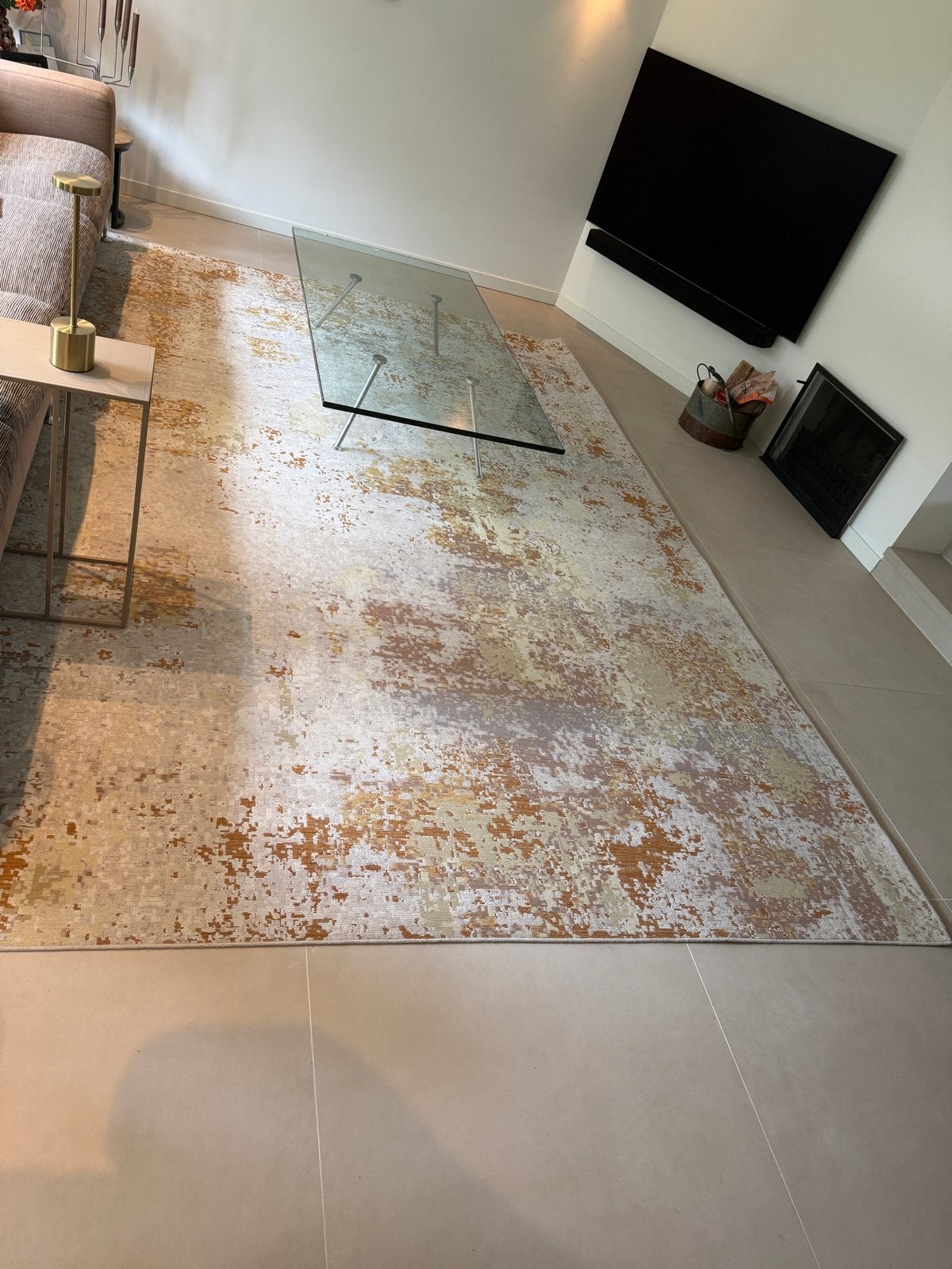 Vloerkleed 250 x 350 Eurogros Vienna, Ophalen, 200 cm of meer, Zo goed als nieuw, 200 cm of meer