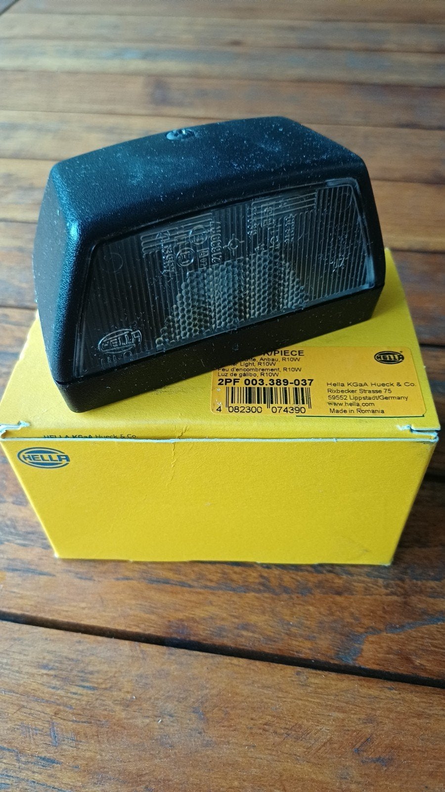 Hella Kentekenplaatverlichting 2PF 003 389-037, Ophalen of Verzenden, Nieuw