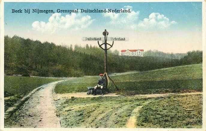 301-440-033 Beek Grenspaal, Verzenden, Voor 1920, Gelderland