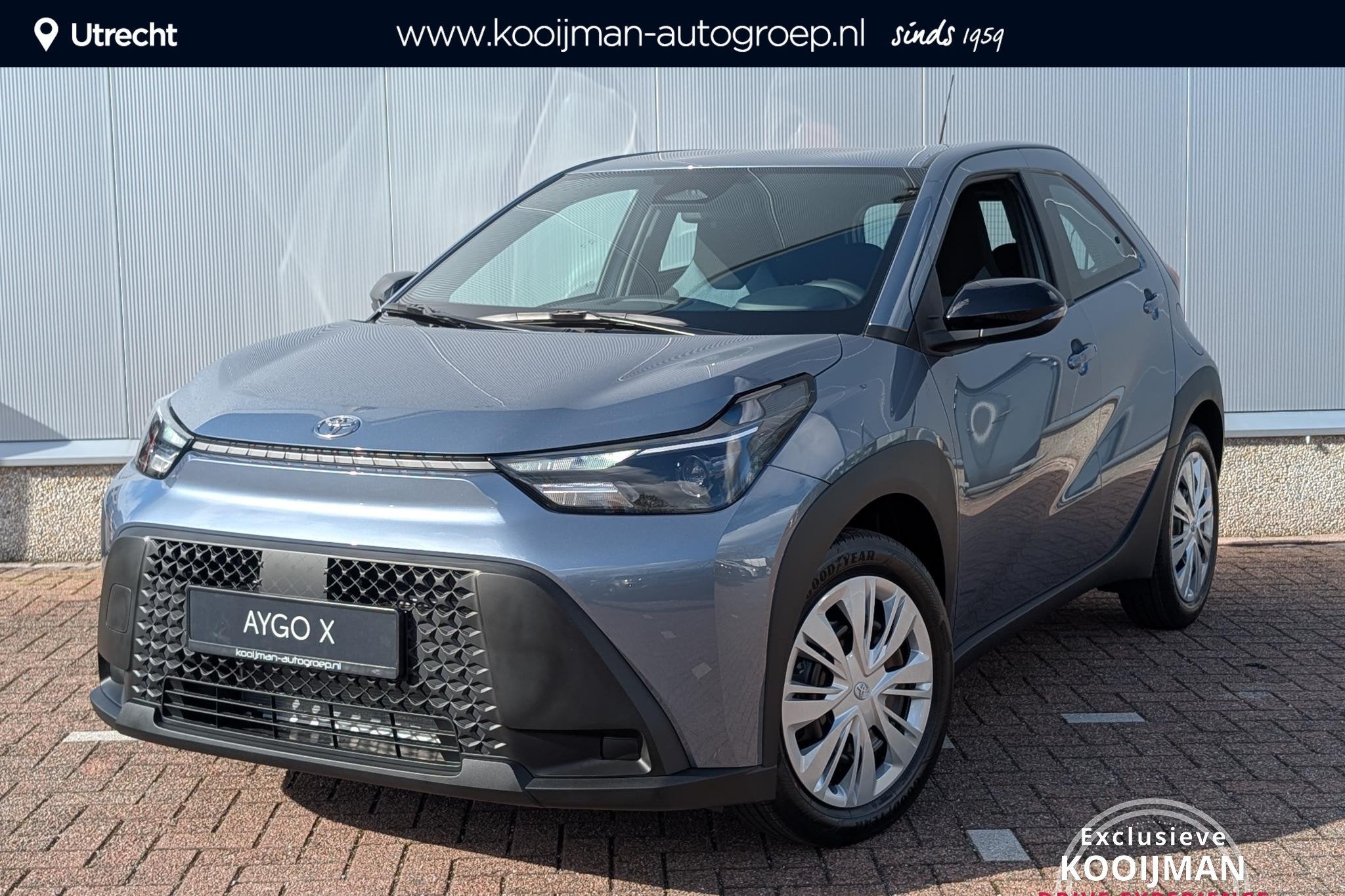 Toyota Aygo X Hybrid 115 play € 1500 inruilpremie, Snel le, Auto's, Stof, Euro 6, 4 stoelen, 116 pk