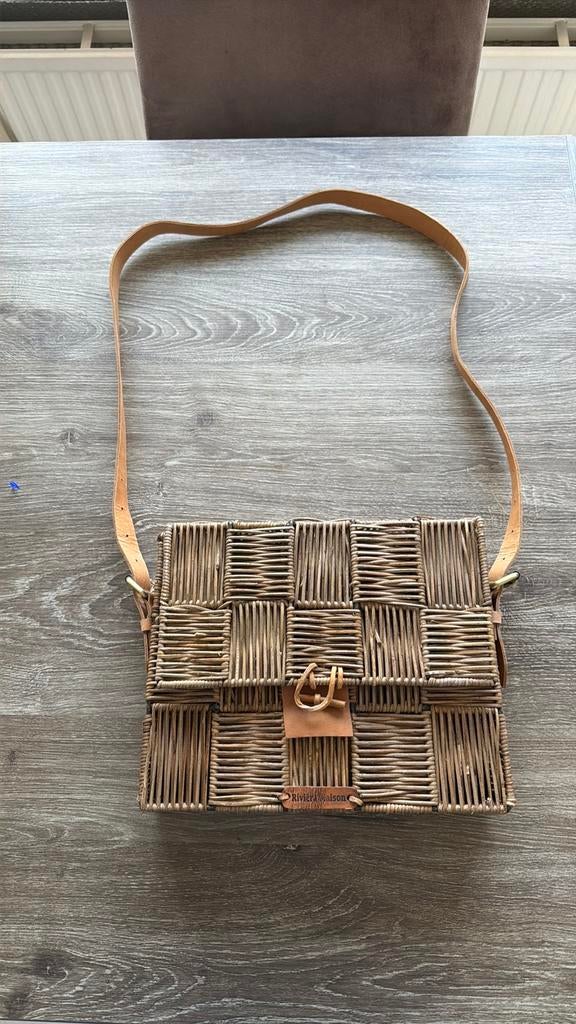 Mooie decoratieve handtas riviera maison, Ophalen of Verzenden, Zo goed als nieuw