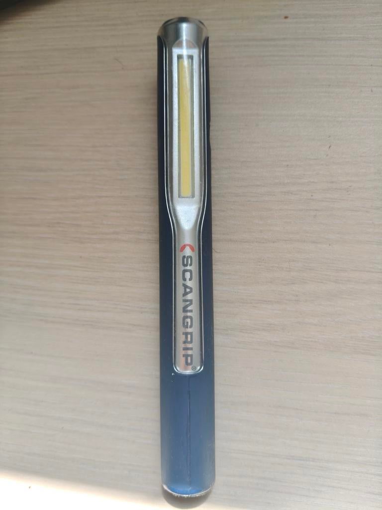 Scangrip LED Werklamp met Magneet - Breed Licht + Normaal, Ophalen of Verzenden, Gebruikt, Accu