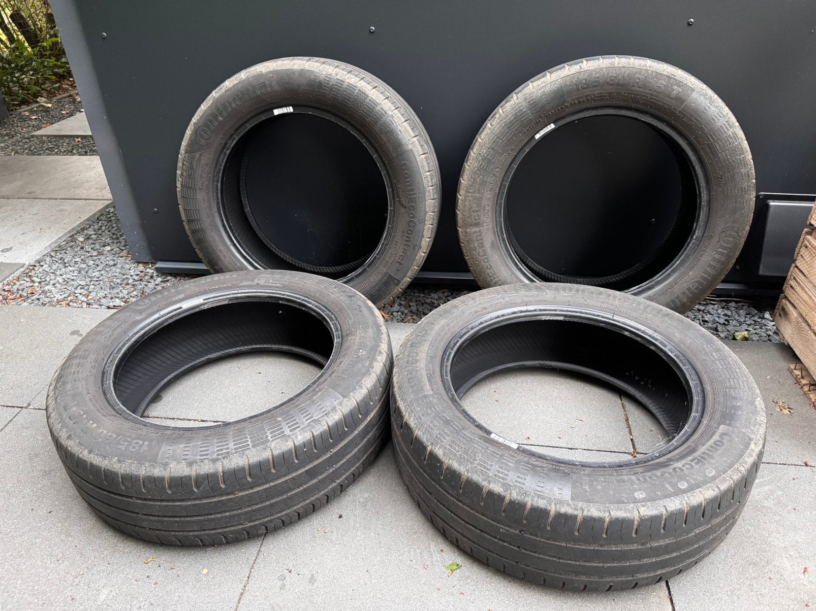 Continental ContiEcoContact zomerbanden 165/60 R15, Ophalen, Gebruikt