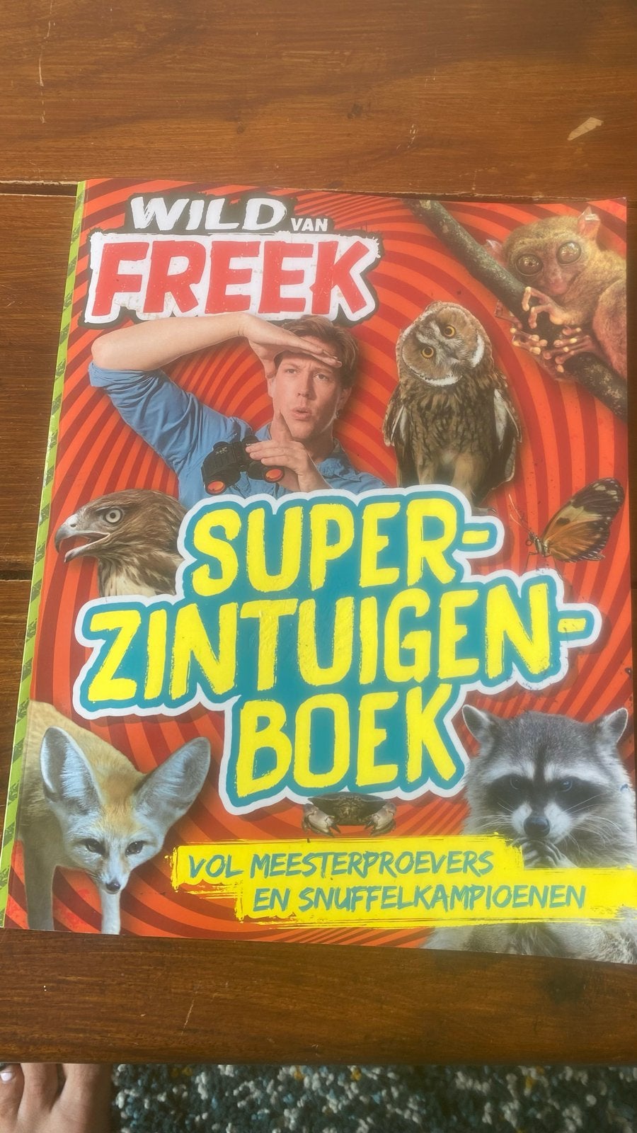 Wild van Freek Superzintuigenboek, Ophalen of Verzenden, Zo goed als nieuw, Overige diersoorten