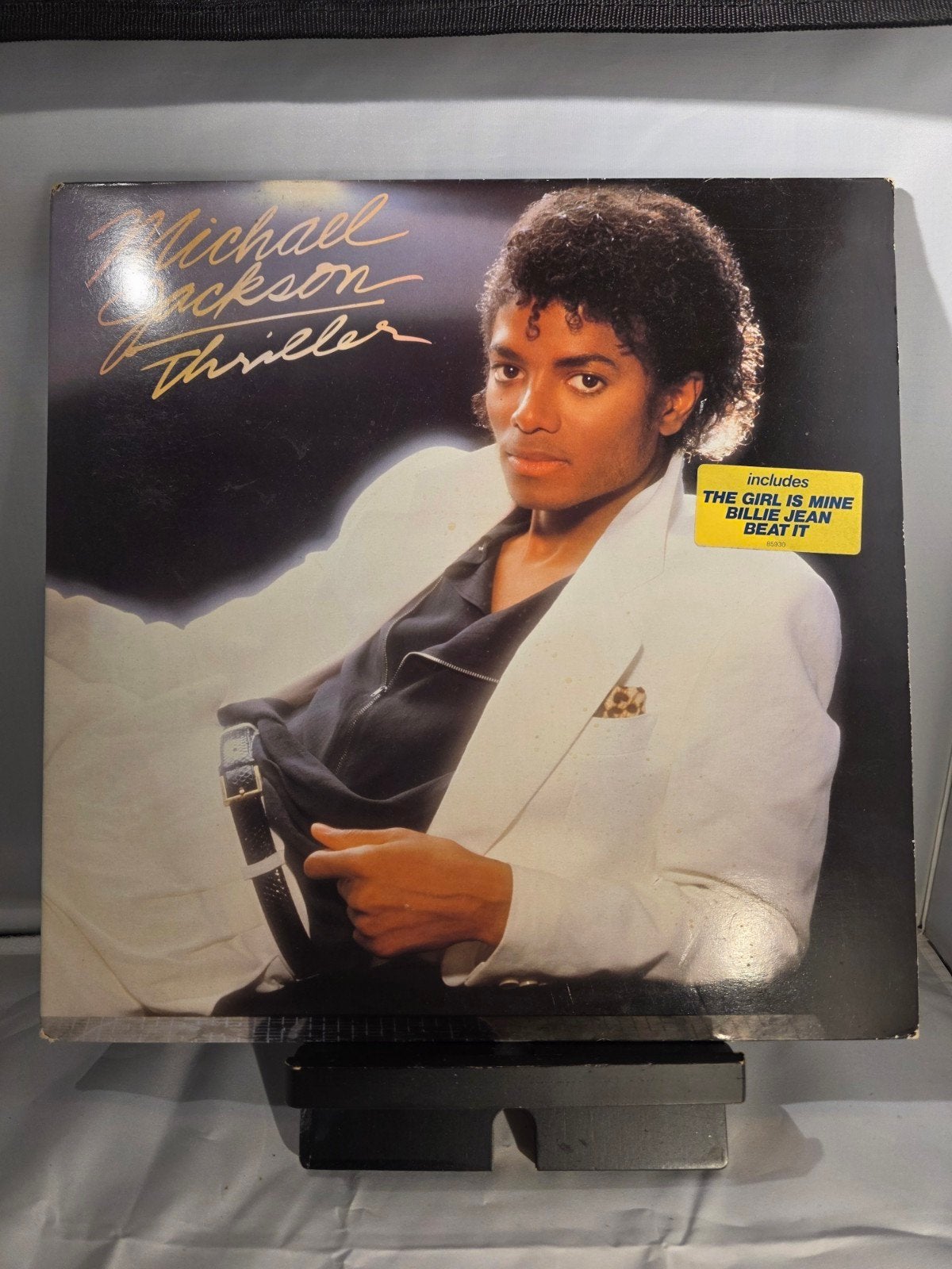 Michael Jackson - Thriller LP (1e persing, NL, VG+), LP, Pop, Originele persing, Ophalen of Verzenden