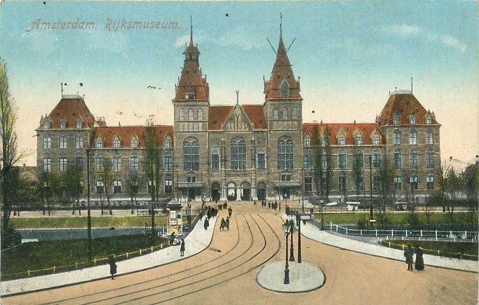 304-275-001 Amsterdam Rijksmuseum, Verzenden, Voor 1920, Noord-Holland