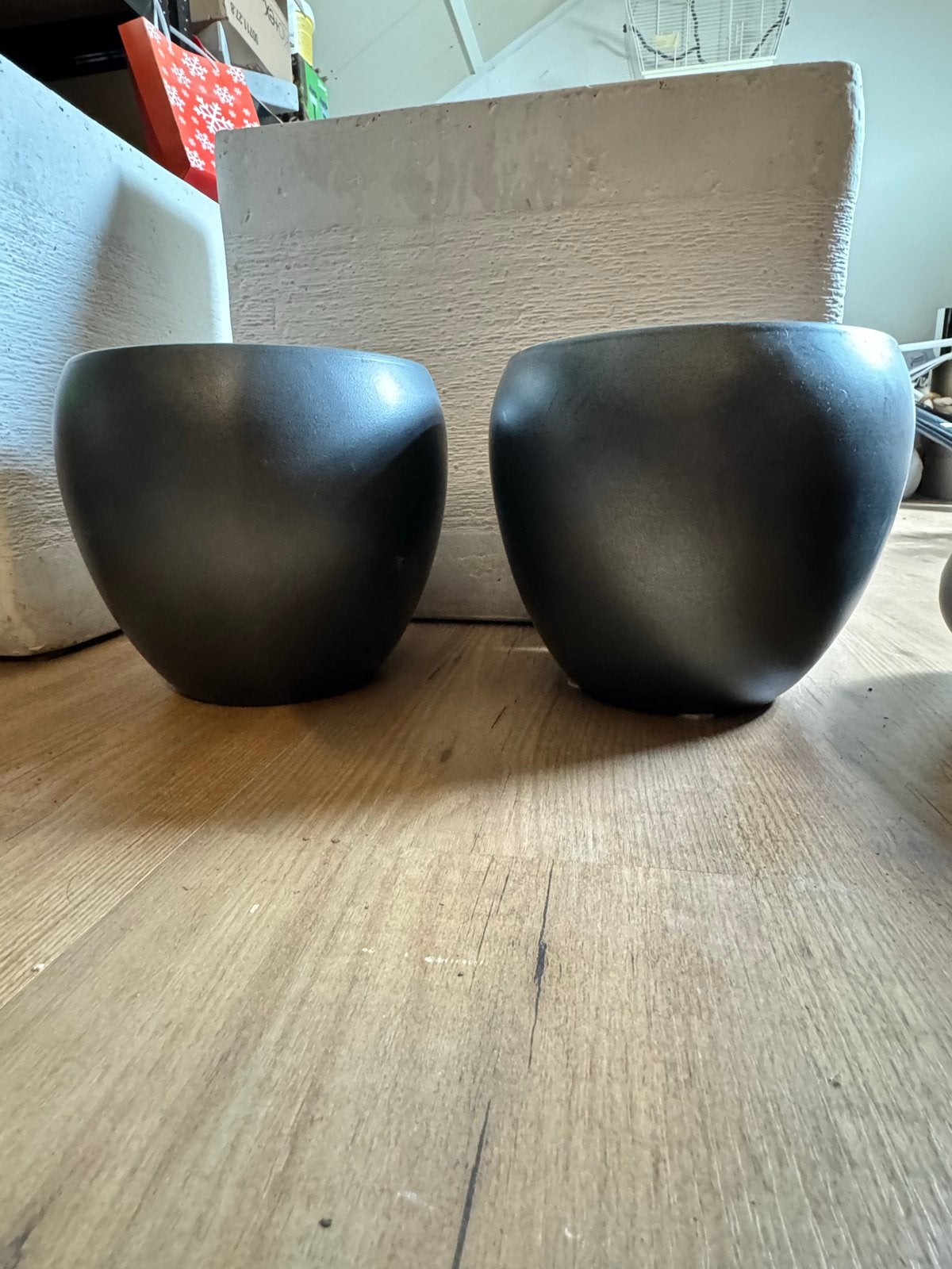 Mooie bloempotten, Tuin en Terras, Bloempotten, Ophalen, Overige materialen, Gebruikt, Rond