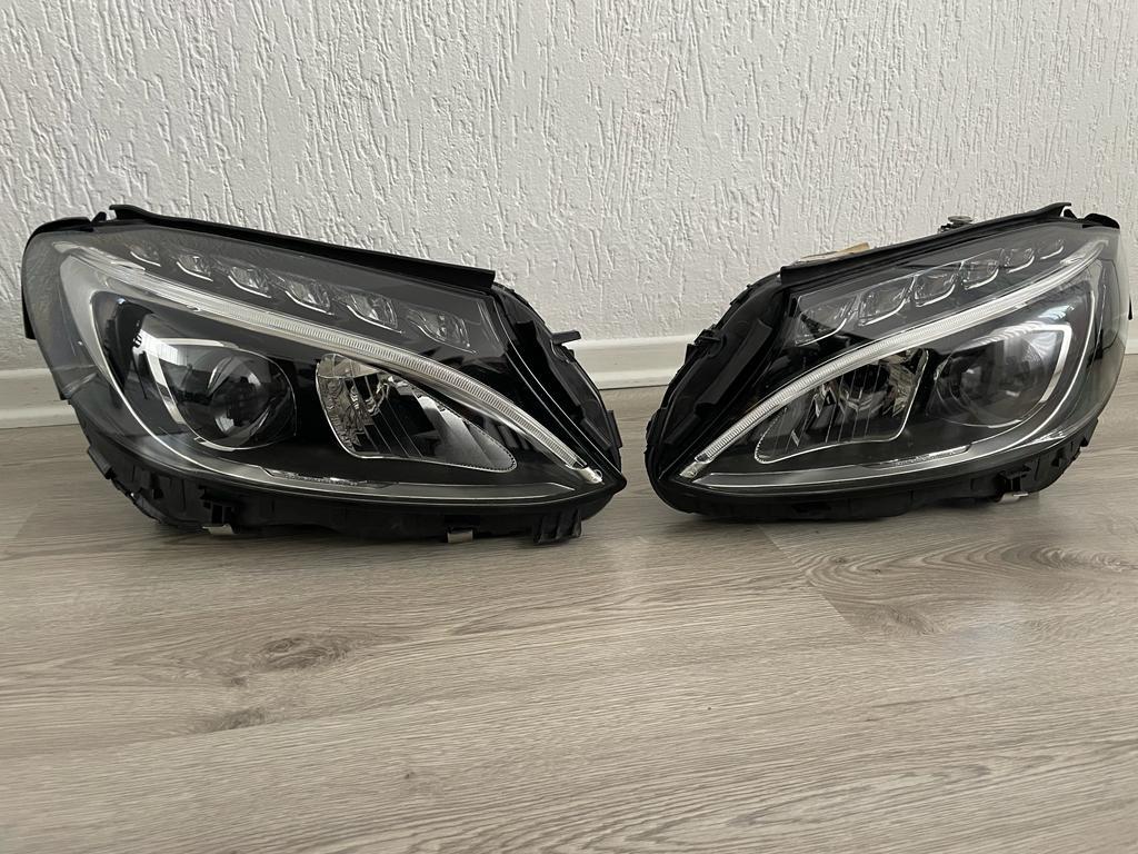 Mercedes C Klasse Koplamp W205 High Led A2059062604, Ophalen of Verzenden, Gebruikt, Mercedes-Benz