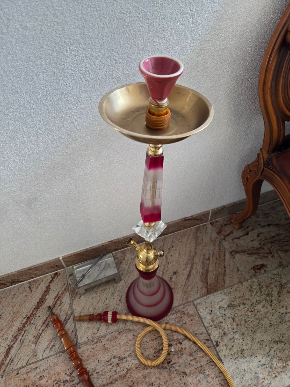 Syrische Shisha-waterpijp, Antiek en Kunst, Ophalen