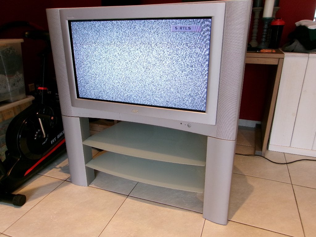 JVC 32 inch beeldbuis TV, Ophalen, Gebruikt, Minder dan 40 cm, Overige merken
