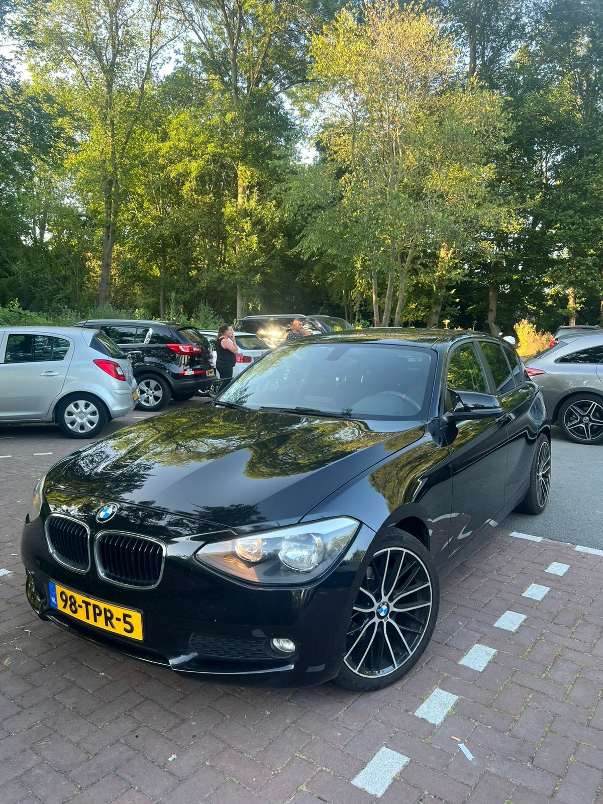 BMW 116i Automaat 2012 | Nieuwe APK | Sport, Euro 5, Zwart, 4 cilinders, Zwart