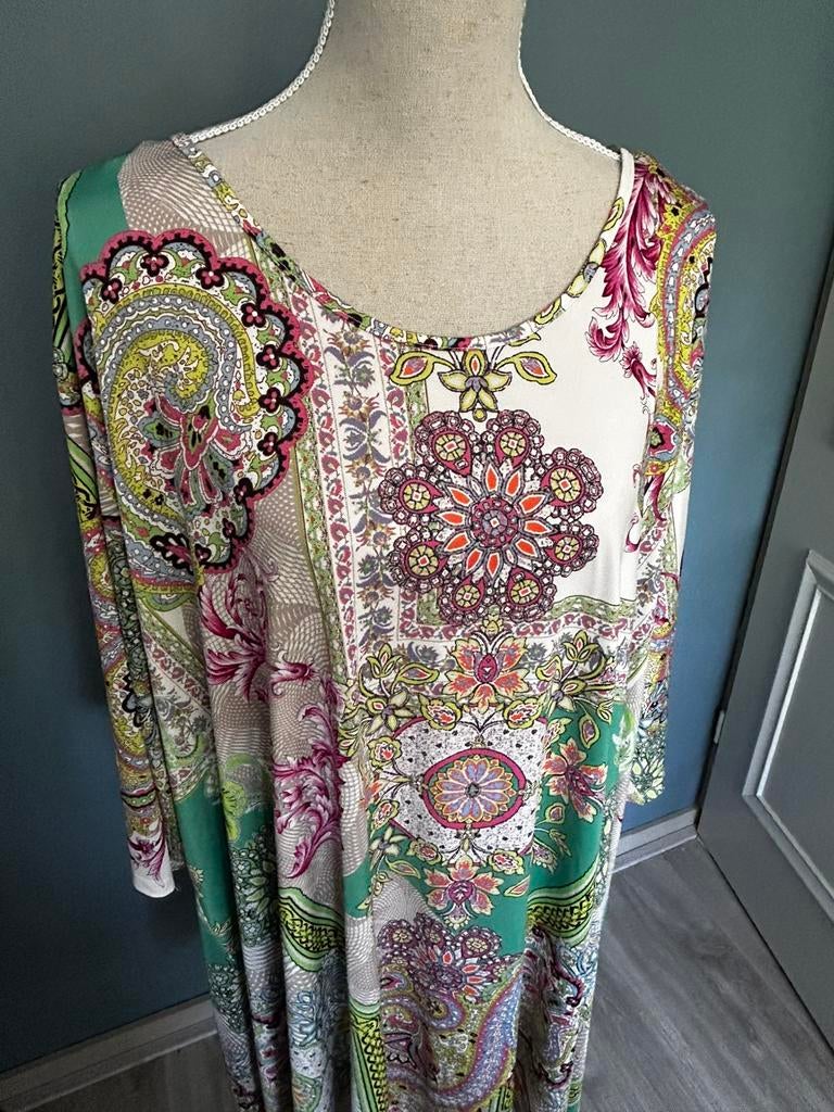 Twister A-lijn tuniek maat 56-58. Multicolour, Ophalen of Verzenden, Zo goed als nieuw, Blouse of Tuniek