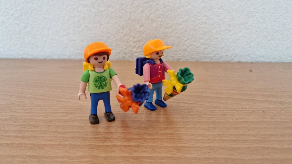 Playmobil kleuters met surprise 4686. Compleet!, Kinderen en Baby's, Speelgoed | Playmobil, Losse onderdelen, Ophalen of Verzenden