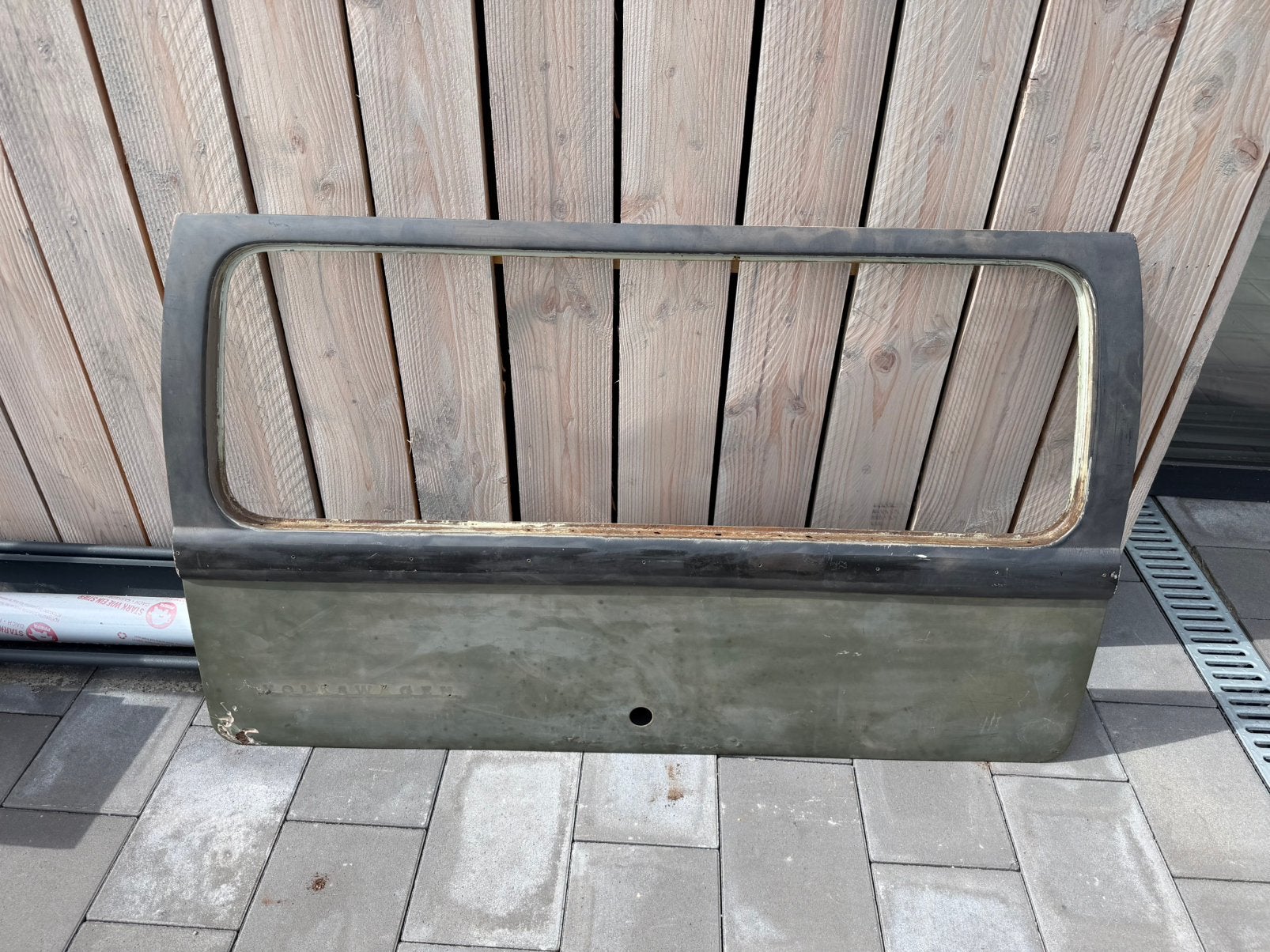 VW T1 - 1965 - Achterklep, Ophalen, Rechts, Achterklep