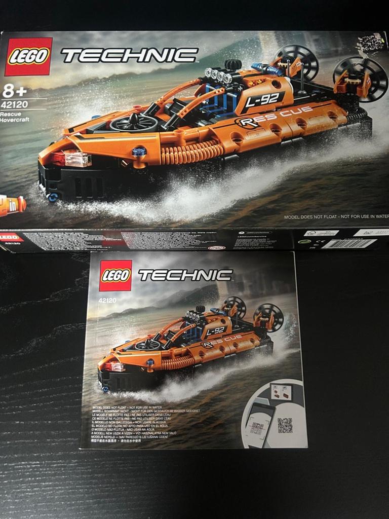 LEGO Technic 42120 Rescue Hovercraft, Ophalen of Verzenden, Gebruikt, Overige merken
