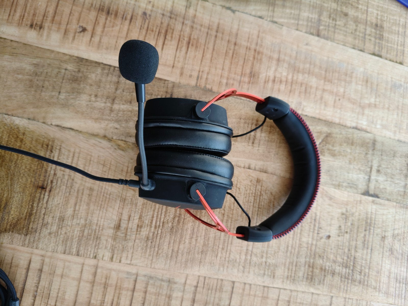 HyperX Cloud Alpha Gaming Headset - Zwart/Rood, Ophalen, HyperX, Gebruikt, Microfoon