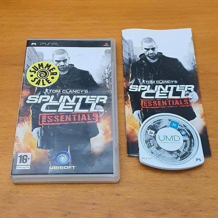 PSP | Tom Clancy's Splinter Cell Essentials, Gebruikt, Vanaf 18 jaar, Shooter, 1 speler