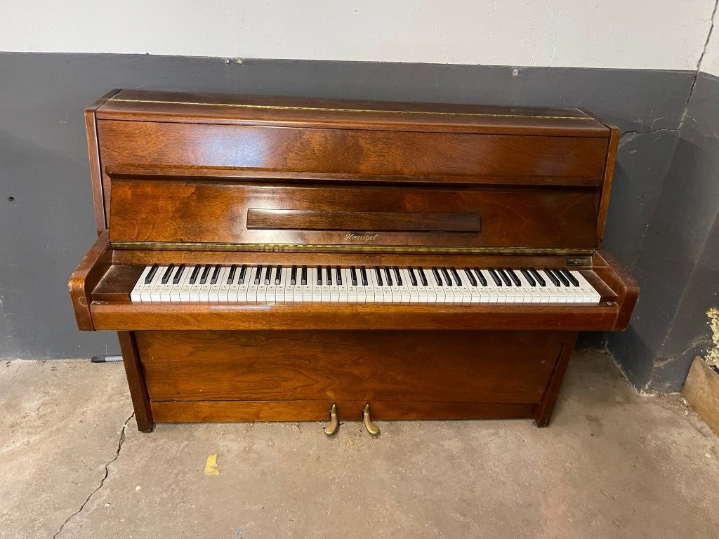 piano, Muziek en Instrumenten, Piano's, Ophalen, Gebruikt, Bruin, Piano