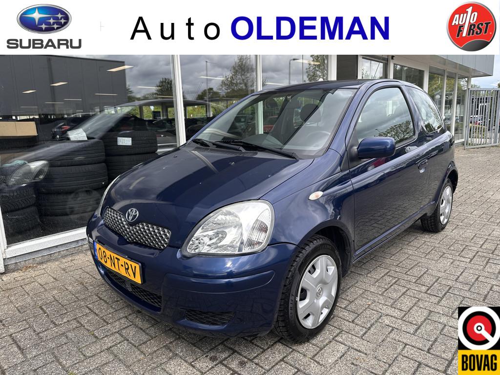 Toyota Yaris 1.0 VVT-i Sol ALL SEASONS! APK (bj 2004), Voorwielaandrijving, Stof, Gebruikt, 4 cilinders