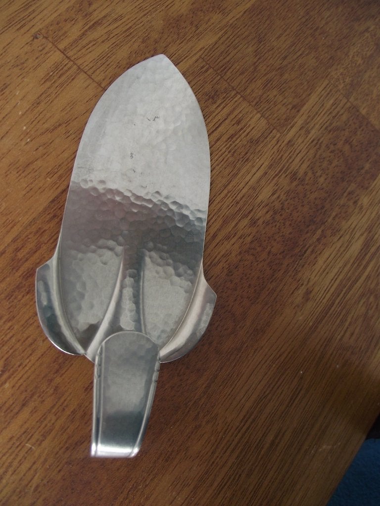 vintage Gero zilmeta 294 hamerslag taartschep 16cm 1936-1960, Ophalen of Verzenden