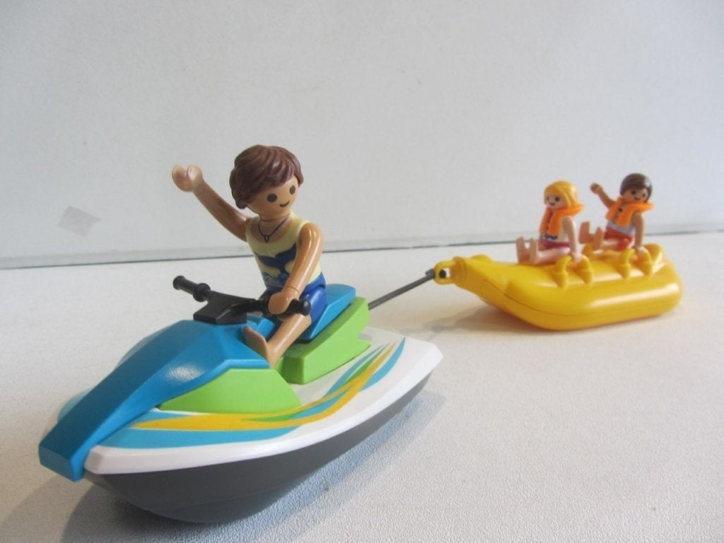 Playmobil Jetski met bananenboot – 6980, Ophalen, Gebruikt, Losse onderdelen