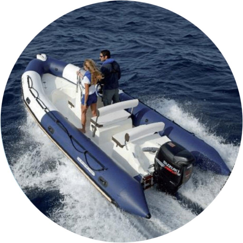 Bombard Zodiac Sunrider 550 RIB met Yamaha F70AETL, Watersport en Boten, Gebruikt, Bombard, Peddels, 70 pk